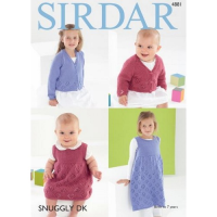 SL8 4881 Cardigan and Pinafore